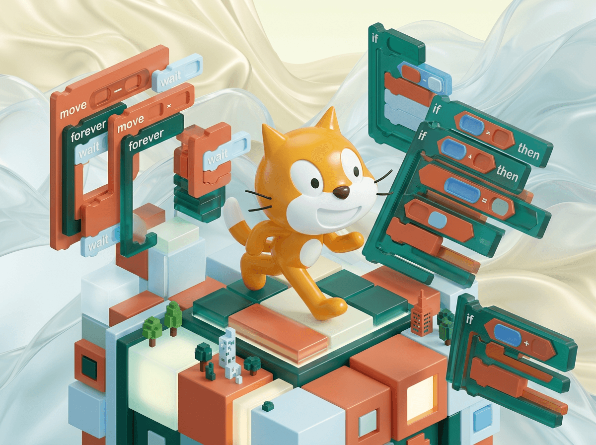 Блок-Сити: игры на Scratch